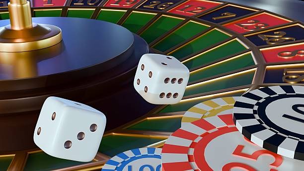 Betting interface and dealer chat Betting interface and chat